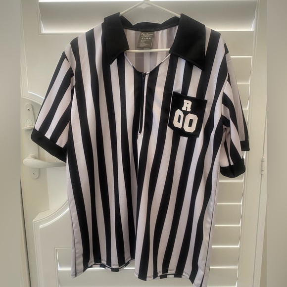 Men's M/L Referee Shirt for Halloween - Picture 1 of 2